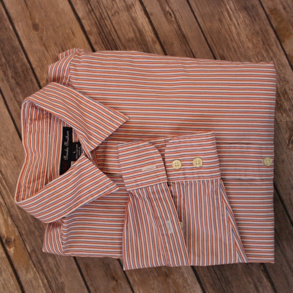 Brooks Brothers Black Label Lg L/S Dress Shirt - Picture 6 of 6
